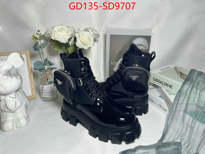 Women Shoes-Prada,what is top quality replica , ID: SD9707,$: 135USD