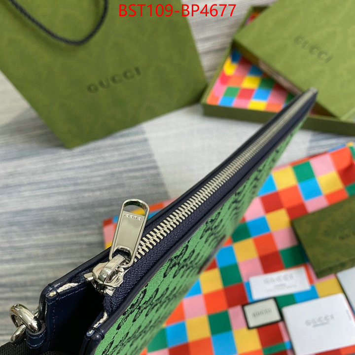 Gucci Bags(TOP)-Clutch-,wholesale 2023 replica ,ID: BP4677,$: 109USD