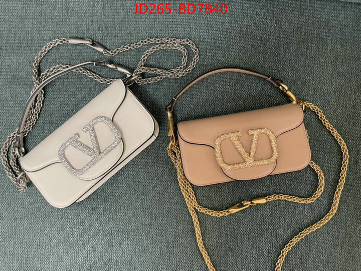 Valentino Bags (TOP)-LOC-V Logo ,high quality customize ,ID: BD7840,$: 265USD