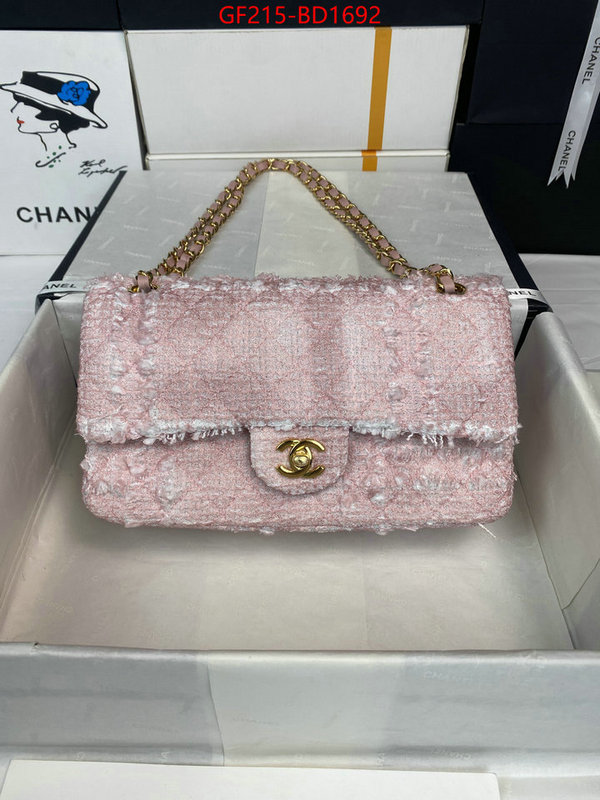 Chanel Bags(TOP)-Diagonal-,ID: BD1692,$: 215USD