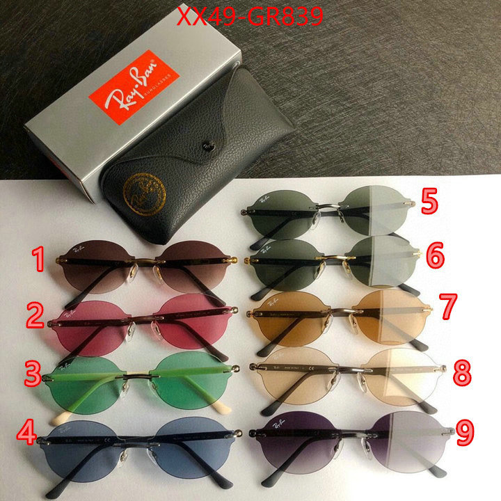 Glasses-RayBan,aaaaa+ replica designer , ID: GR839,$: 49USD