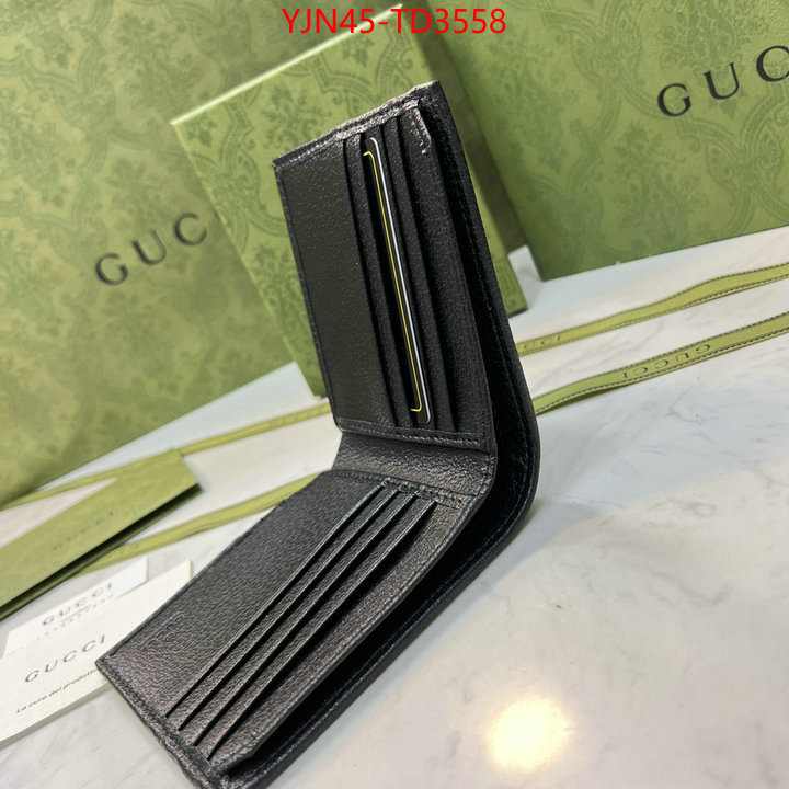 Gucci Bags(4A)-Wallet-,cheap replica ,ID: TD3558,$: 45USD