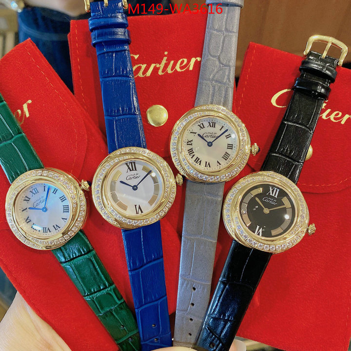 Watch(4A)-Cartier,best replica new style , ID: WA3616,$: 149USD