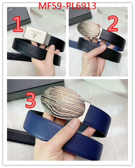 Belts-Prada,the most popular , ID: PL6913,$: 59USD