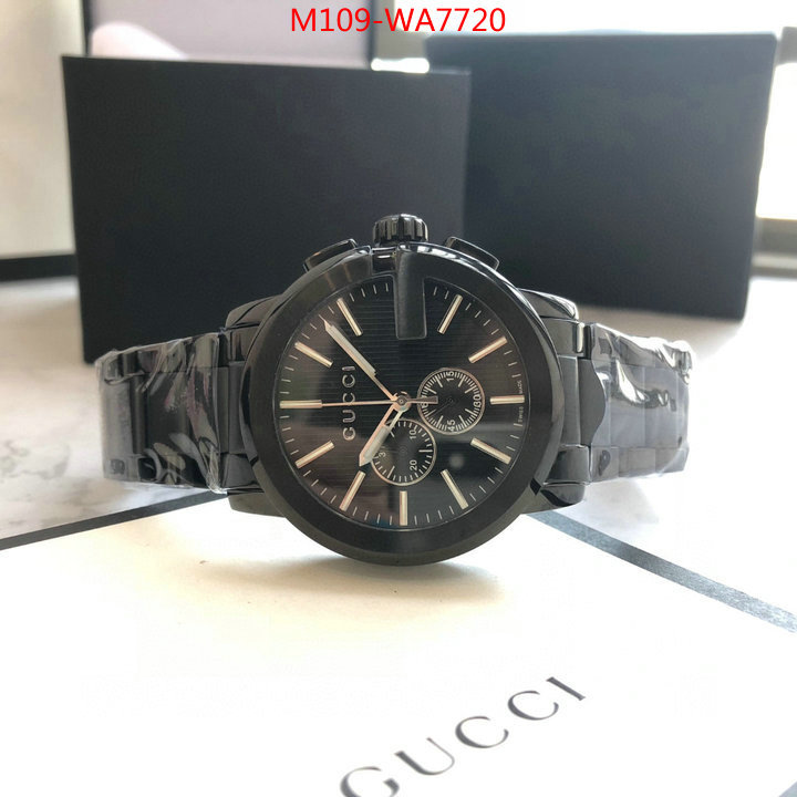 Watch(4A)-Gucci,how to buy replica shop ,ID: WA7720,$: 109USD