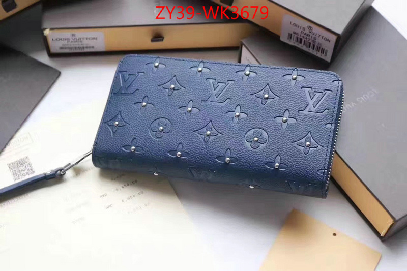 LV Bags(4A)-Wallet,ID: WK3679,$:39USD