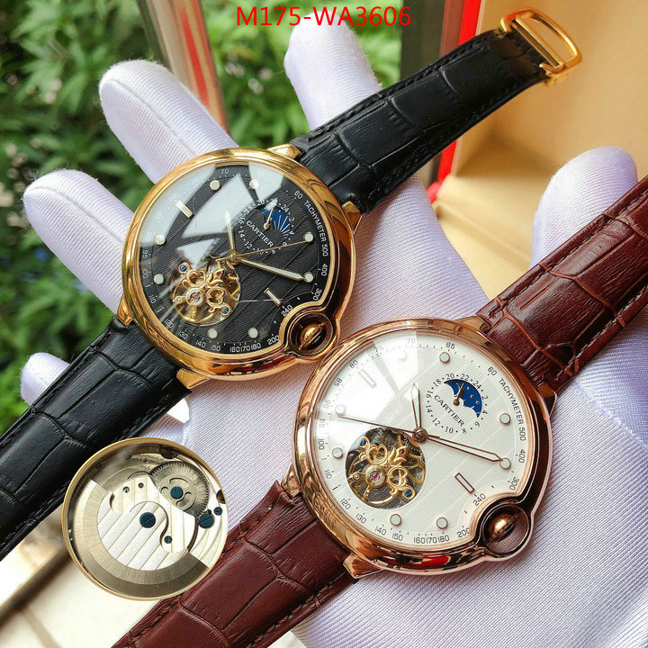 Watch(4A)-Cartier,replica best ,ID: WA3606,$: 175USD
