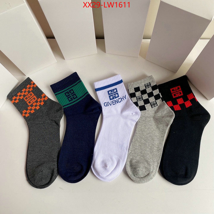 Sock-Givenchy,7 star collection , ID: LW1611,$: 29USD