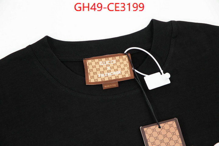 Clothing-Gucci,first top , ID: CE3199,$: 49USD