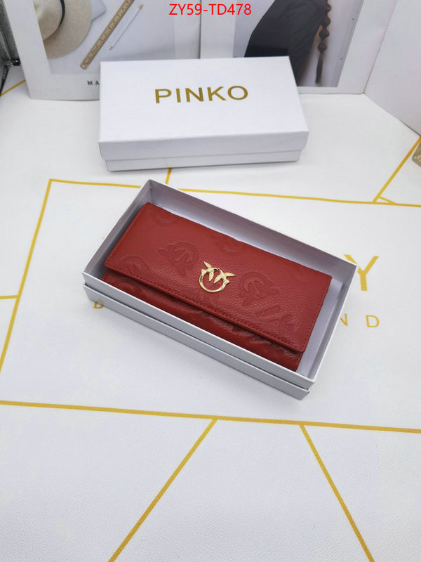 PINKO Bags(4A)-Wallet,sell online luxury designer ,ID: TD478,$: 59USD