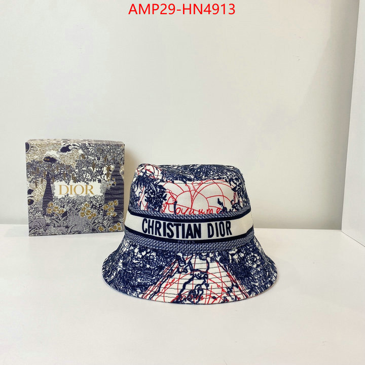 Cap (Hat)-Dior,sale outlet online , ID: HN4913,$: 29USD