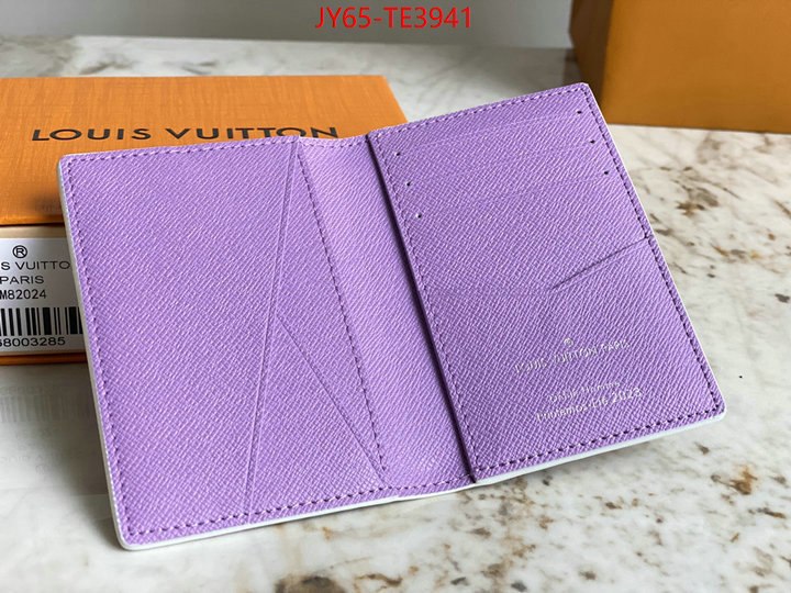 LV Bags(TOP)-Wallet,best replica new style ,ID: TE3941,$: 65USD