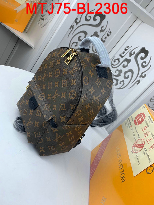 LV Bags(4A)-Backpack-,ID：BL2306,$:75USD