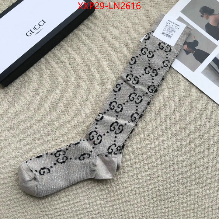 Sock-Gucci,brand designer replica , ID: LN2616,$: 29USD