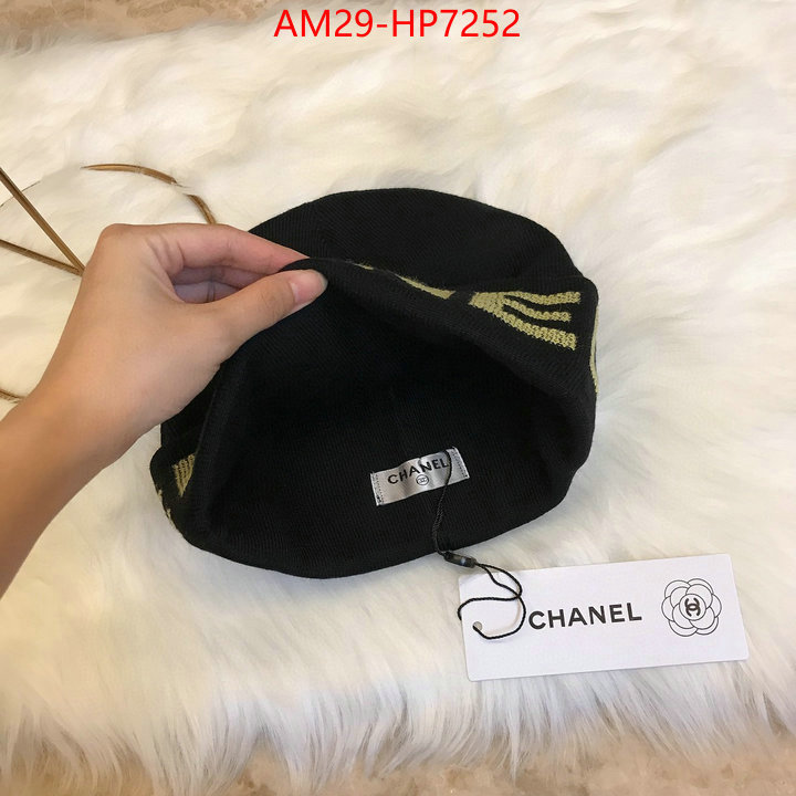 Cap (Hat)-Chanel,how to start selling replica , ID: HP7252,$: 29USD