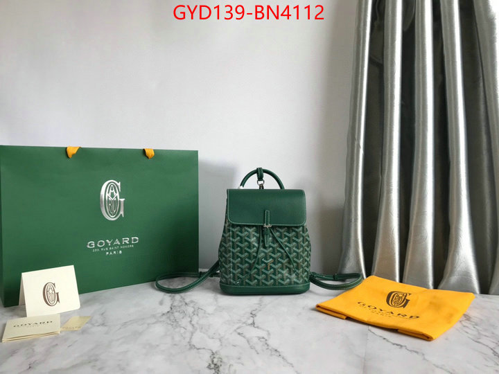 Goyard Bags(4A)-Backpack-,how to start selling replica ,ID: BN4112,$: 139USD