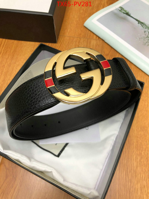 Belts-Gucci,replica 1:1 , ID: PV281,$:65USD