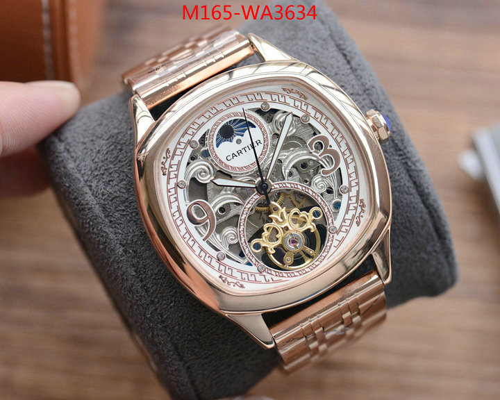 Watch(4A)-Cartier,cheap online best designer , ID: WA3634,$: 165USD