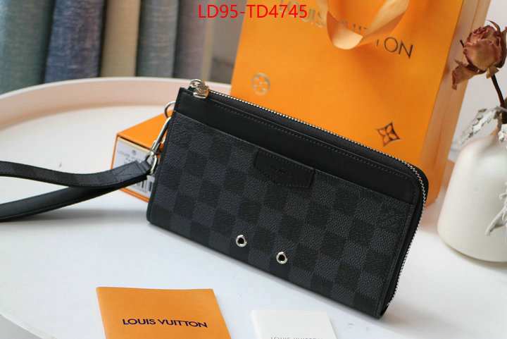 LV Bags(TOP)-Wallet,ID: TD4745,$: 95USD