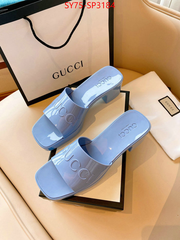 Women Shoes-Gucci,aaaaa+ quality replica , ID: SP3184,$: 75USD