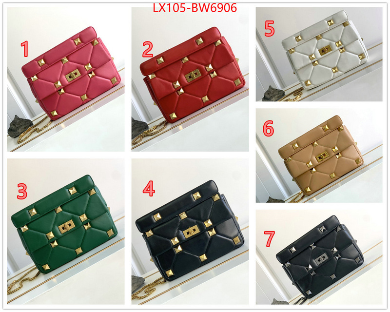 Valentino Bags(4A)-Roman Stud-,wholesale sale ,ID: BW6906,$: 105USD