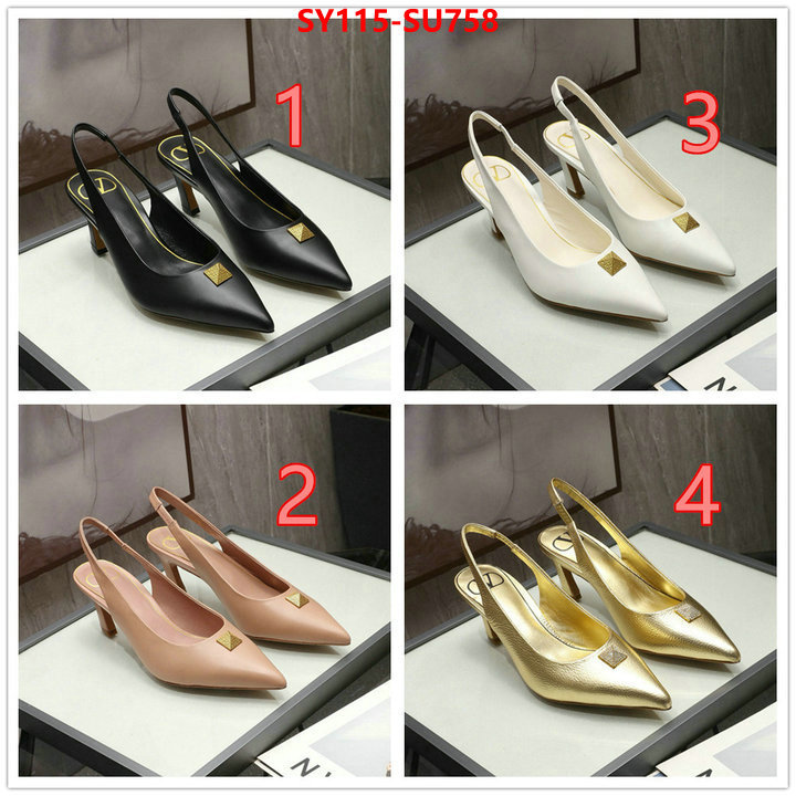 Women Shoes-Valentino,where can i buy the best 1:1 original , ID: SU758,$: 115USD