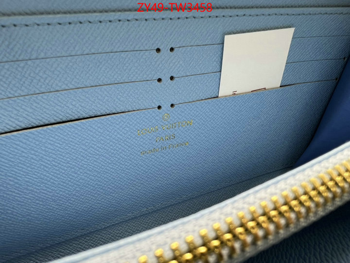 LV Bags(4A)-Wallet,wholesale 2023 replica ,ID: TW3458,$: 49USD