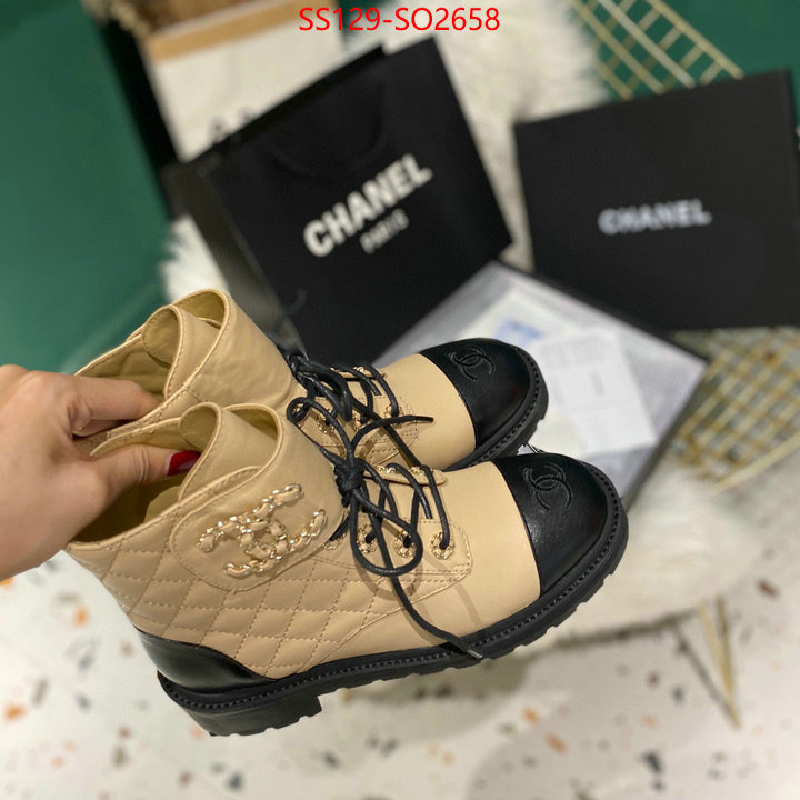 Women Shoes-Chanel,customize the best replica , ID: SO2658,$: 129USD