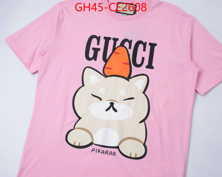 Clothing-Gucci,replicas , ID: CE2608,$: 45USD