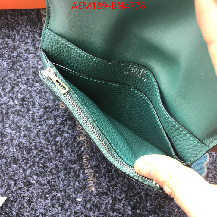 Hermes Bags(TOP)-Wallet-,aaaaa+ replica designer ,ID: BN4778,$: 189USD