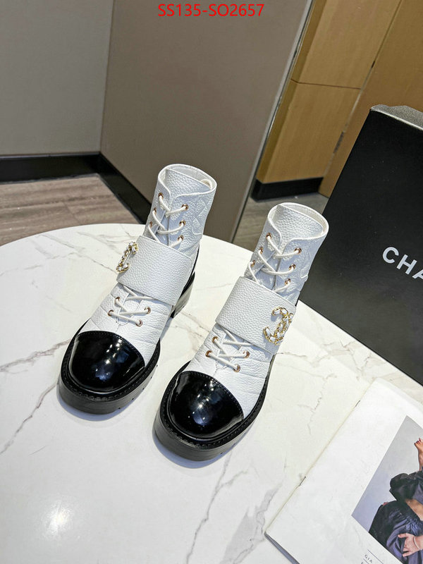 Women Shoes-Chanel,what is top quality replica , ID: SO2657,$: 135USD