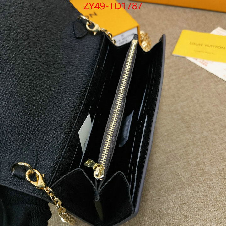 LV Bags(4A)-Wallet,ID: TD1787,$: 49USD