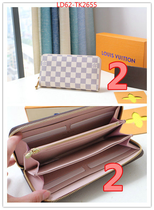 LV Bags(TOP)-Wallet,ID: TK2655,$:62USD