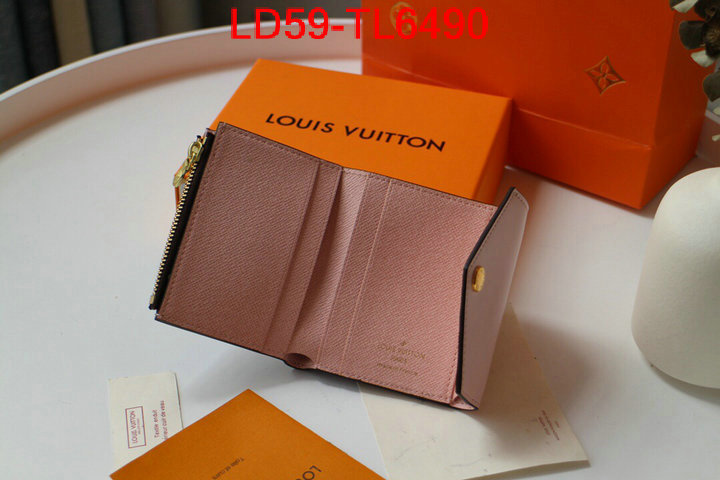 LV Bags(TOP)-Wallet,ID:TL6490,$: 59USD