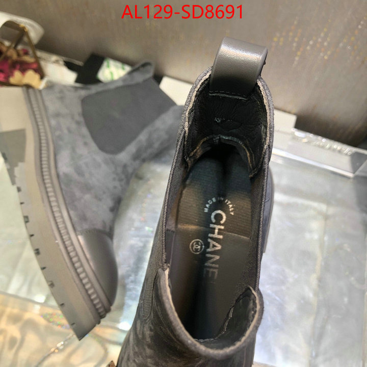 Women Shoes-Chanel,mirror quality , ID: SD8691,$: 129USD