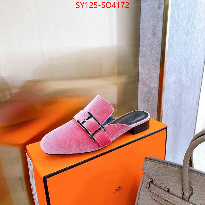 Women Shoes-Hermes,1:1 replica wholesale , ID: SO4172,$: 125USD