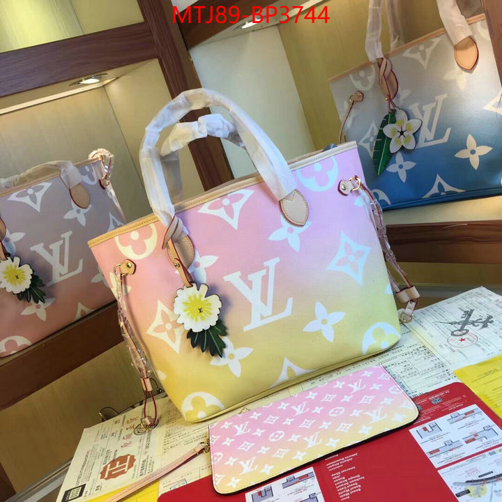 LV Bags(4A)-Neverfull-,brand designer replica ,ID: BP3744,$: 89USD