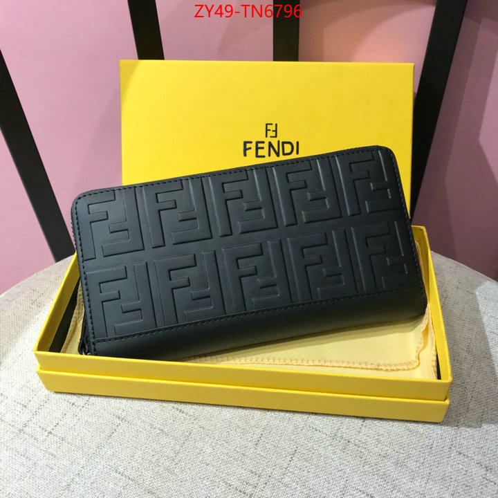 Fendi Bags(4A)-Wallet-,outlet sale store ,ID: TN6796,$: 49USD