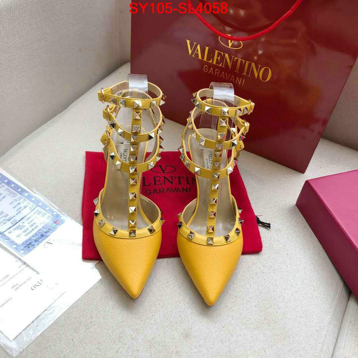 Women Shoes-Valentino,outlet sale store , ID: SL4058,$: 105USD
