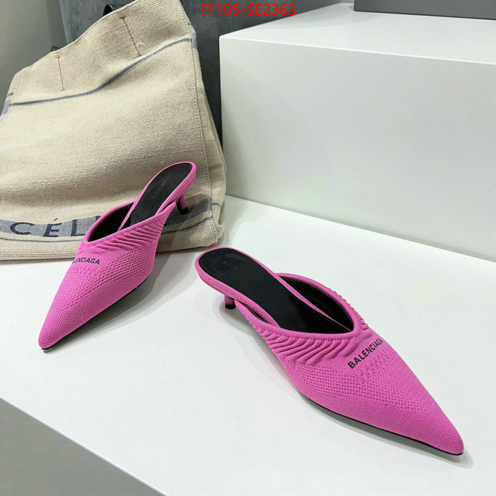 Women Shoes-Balenciaga,high quality 1:1 replica , ID: SE2363,$: 105USD