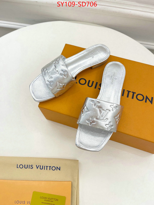 Women Shoes-LV,mirror copy luxury , ID: SD706,$: 109USD