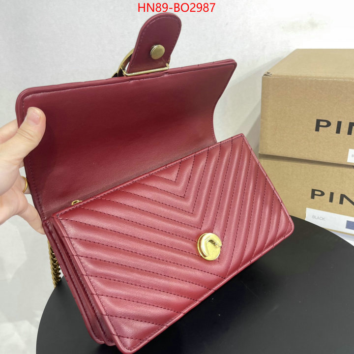 PINKO Bags(4A)-Diagonal-,what are the best replica ,ID: BO2987,$: 89USD