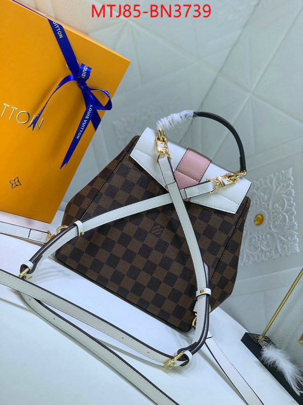 LV Bags(4A)-Backpack-,replica 1:1 high quality ,ID: BN3739,$: 85USD