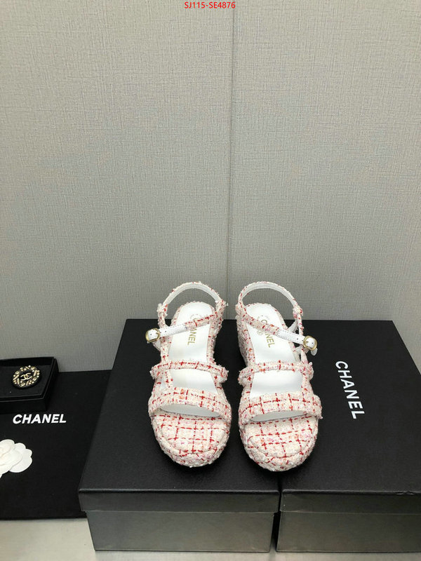 Women Shoes-Chanel,high quality , ID: SE4876,$: 115USD