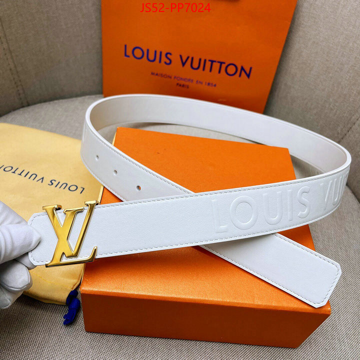 Belts-LV,fake , ID: PP7024,$: 52USD