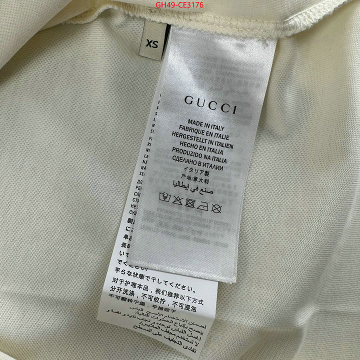 Clothing-Gucci,buy online , ID: CE3176,$: 49USD