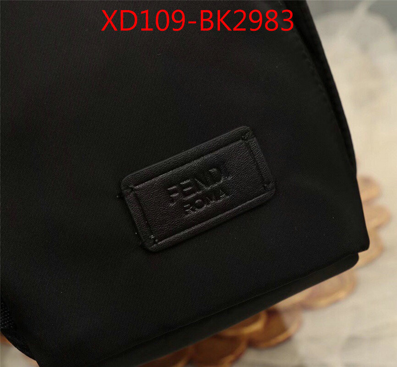 Fendi Bags(4A)-Backpack-,top quality fake ,ID: BK2983,$:109USD