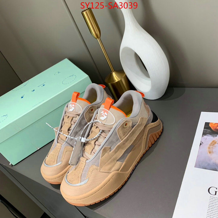 Women Shoes-Offwhite,best website for replica , ID:SA3039,$: 125USD