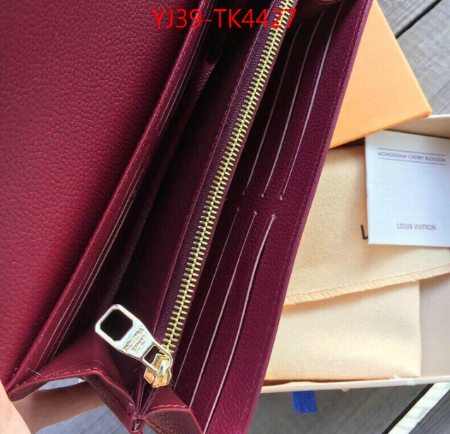LV Bags(4A)-Wallet,ID: TK4427,$: 39USD