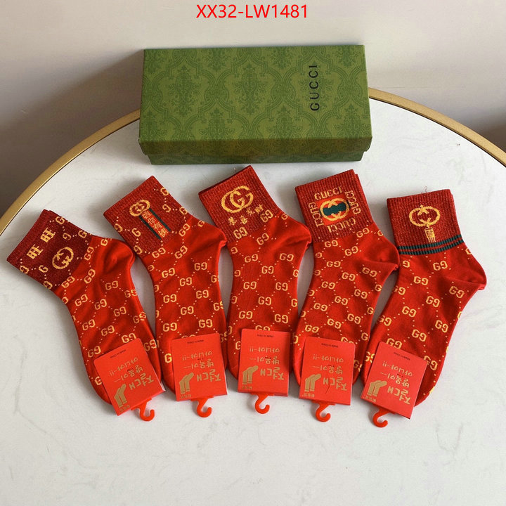 Sock-Gucci,perfect , ID: LW1481,$: 32USD